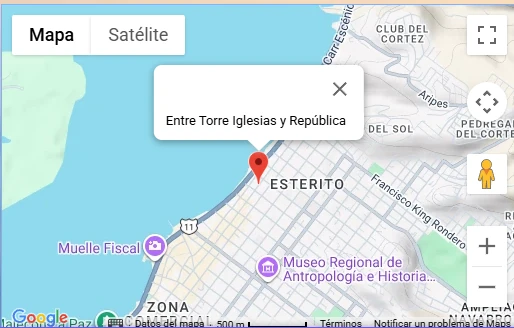 Mapa de ubicación de Lau Dental